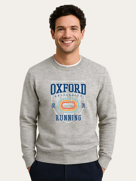 Zdjęcie produktu WOOOP Bluza "Oxford Universite Running" w kolorze szarym rozmiar: XL