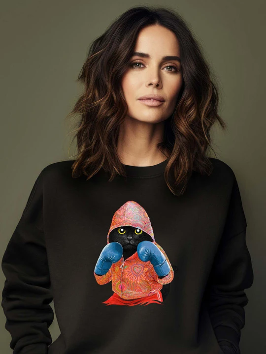 Zdjęcie produktu WOOOP Bluza w kolorze czarnym rozmiar: M