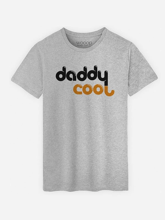 Zdjęcie produktu WOOOP Koszulka "Daddy Cool" w kolorze szarym rozmiar: L