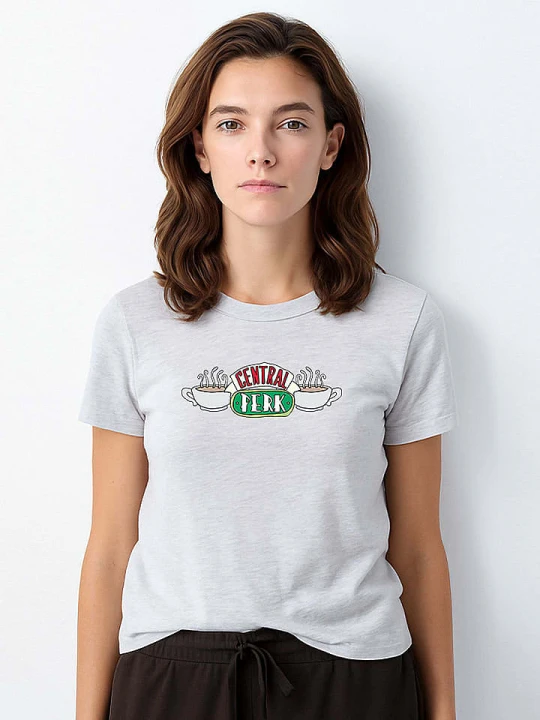 Zdjęcie produktu WOOOP Koszulka "Friends central perk" w kolorze szarym rozmiar: S