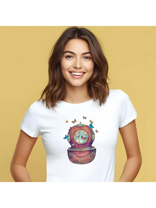 Zdjęcie produktu WOOOP Koszulka "Inner space square" w kolorze białym rozmiar: XXL