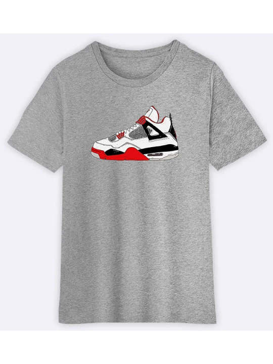 Zdjęcie produktu WOOOP Koszulka "Jordan" w kolorze szarym rozmiar: 152