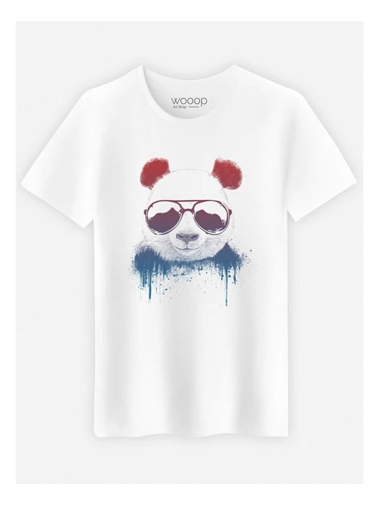 Zdjęcie produktu WOOOP Koszulka "Stay Cool" w kolorze białym rozmiar: XXL