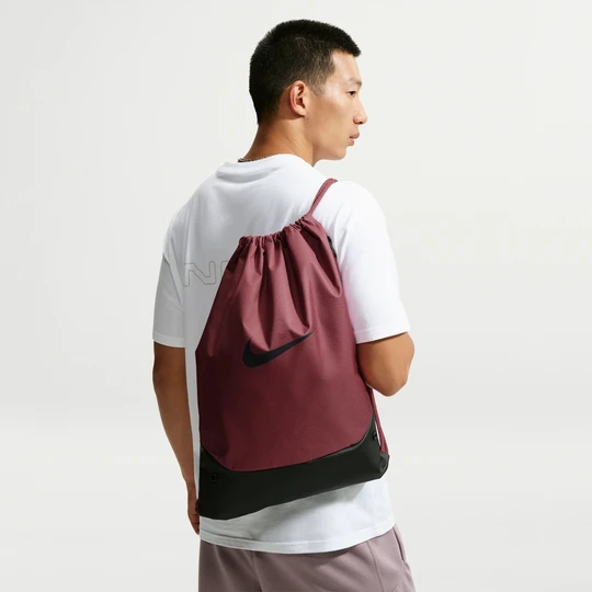 Zdjęcie produktu Worek gimnastyczny Nike Brasilia (18 l) - Czerwony