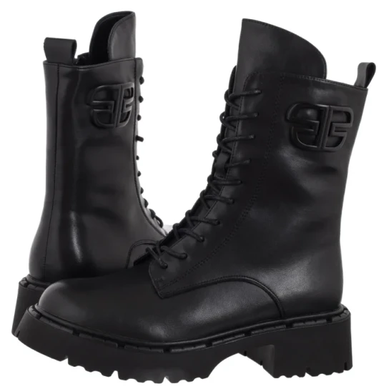 Zdjęcie produktu Workery Czarne DBT6583 / 25 BK (FO181-a) Filippo
