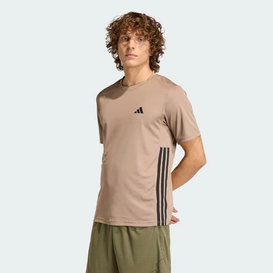 Zdjęcie produktu WORKOUT ESSENTIALS BASE 3-STRIPES T-SHIRT Adidas