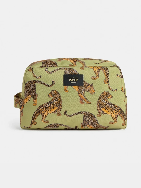 Zdjęcie produktu WOUF kosmetyczka Avo Leopard zielony