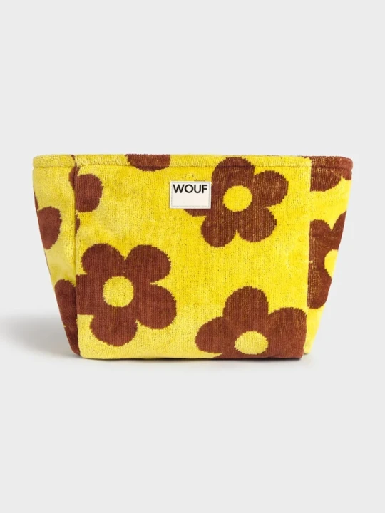 Zdjęcie produktu WOUF kosmetyczka bawełniana Phi Phi 30 x 10 x 22 cm żółty