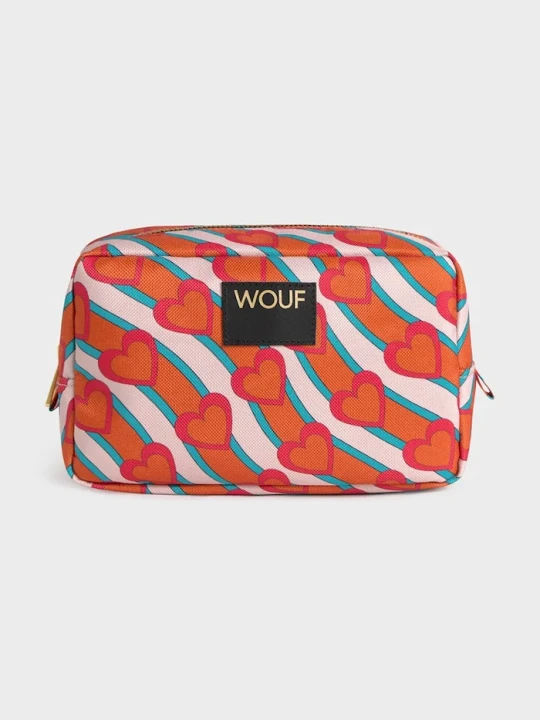 Zdjęcie produktu WOUF kosmetyczka podróżna Heartbeat 20 x 9, 5 x 13 cm