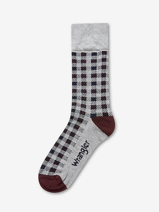 Zdjęcie produktu Wrangler 3-Pack Socks Navy, Teal & Dahlia Check