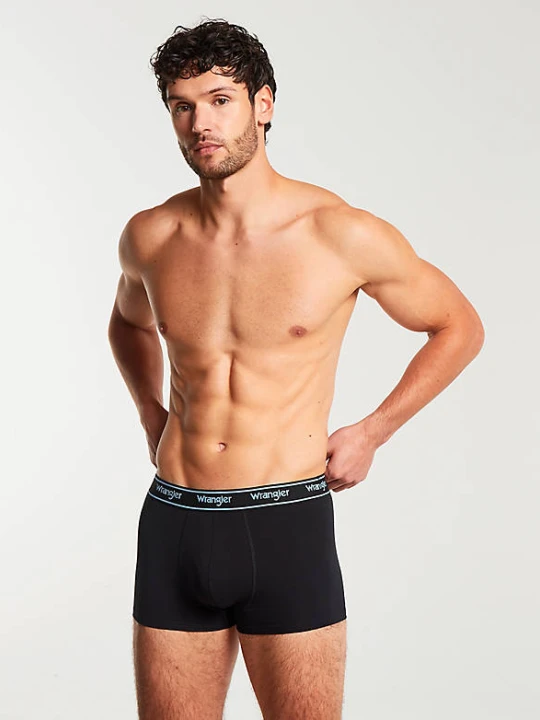 Zdjęcie produktu Wrangler 3-Pack Trunks Black & Beige