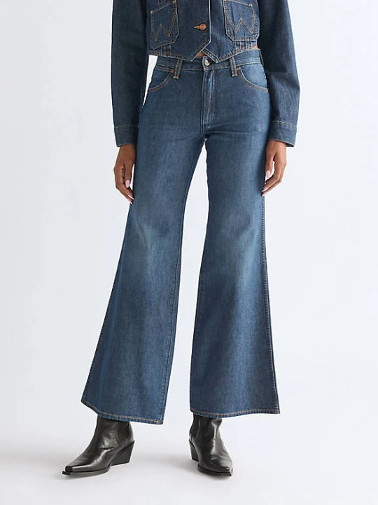 Zdjęcie produktu Wrangler 70s Lightweight Flare Jean Western Nightfall Size 33 x32