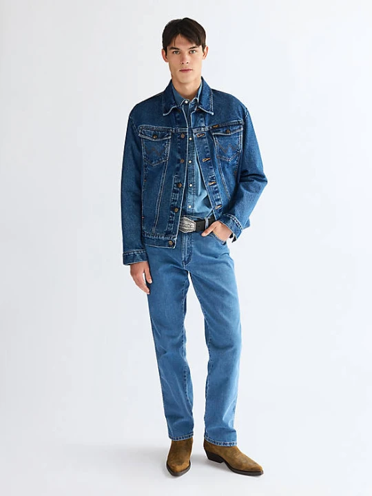 Zdjęcie produktu Wrangler Big Buckle Leather Belt Black