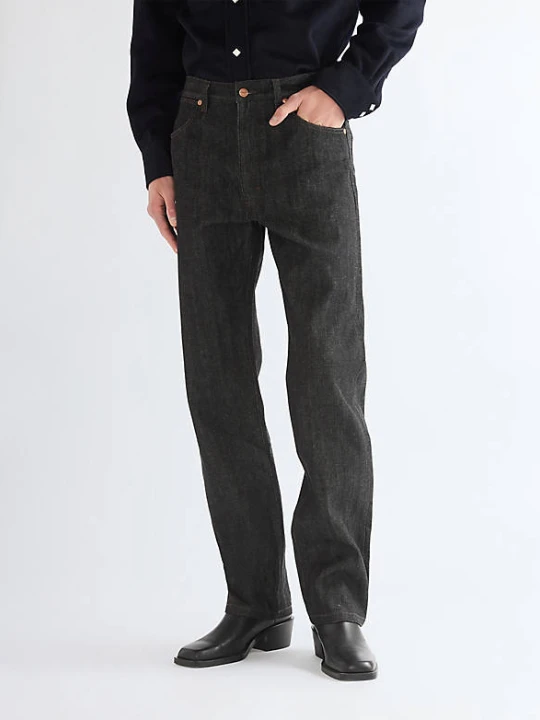 Zdjęcie produktu Wrangler Blue Bell 13MWZ Original Cowboy Cut Jean Black Raw Size 38 x32
