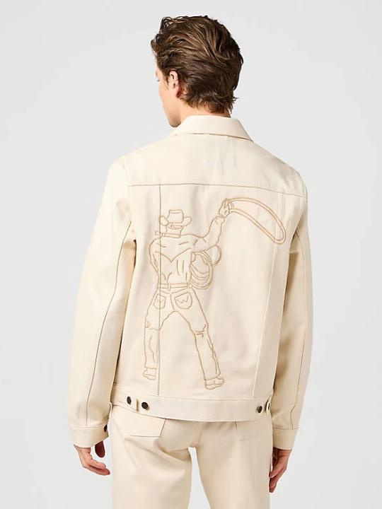 Zdjęcie produktu Wrangler Blue Bell Regular Embroidered Jacket Ecru