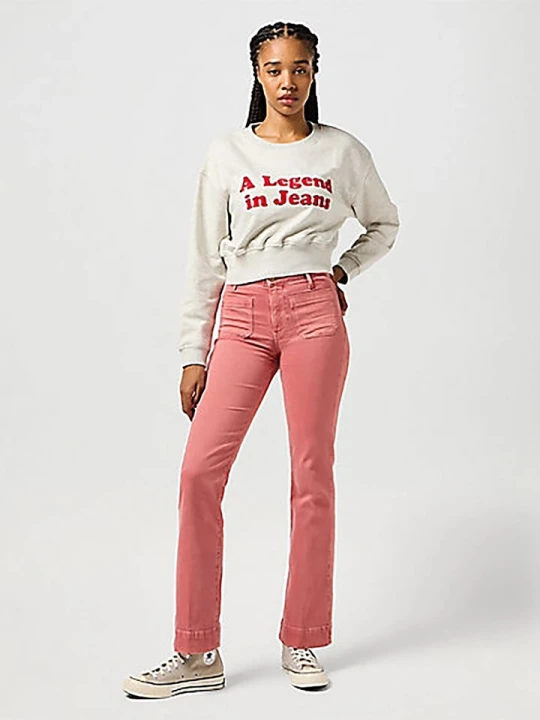 Zdjęcie produktu Wrangler Bluza w kolorze beżowym rozmiar: S