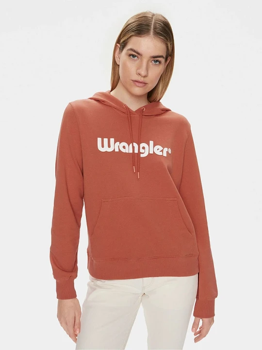 Zdjęcie produktu Wrangler Bluza w kolorze pomarańczowym rozmiar: M