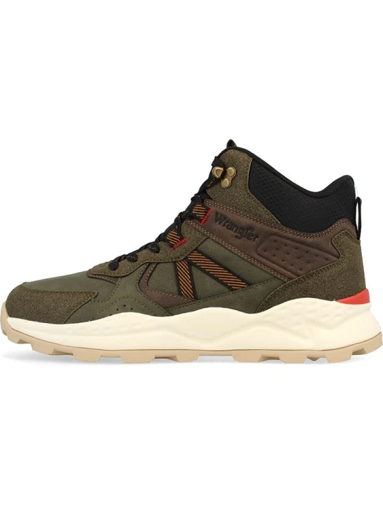 Zdjęcie produktu Wrangler Botki "West" w kolorze khaki rozmiar: 44