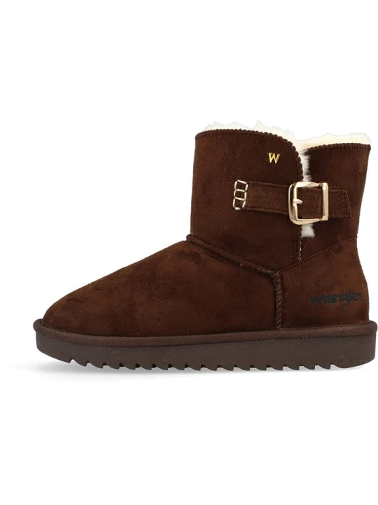 Zdjęcie produktu Wrangler Botki zimowe "Elsa" w kolorze brązowym rozmiar: 40