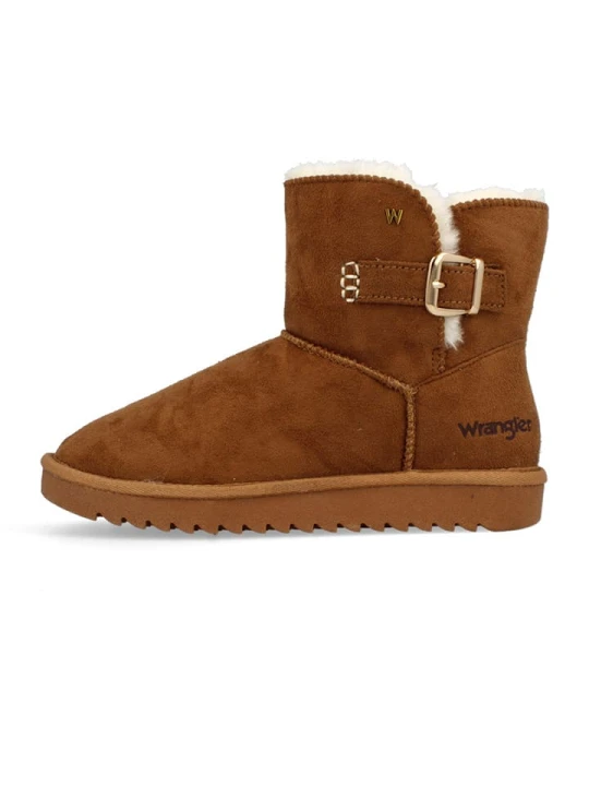 Zdjęcie produktu Wrangler Botki zimowe "Elsa" w kolorze jasnobrązowym rozmiar: 36