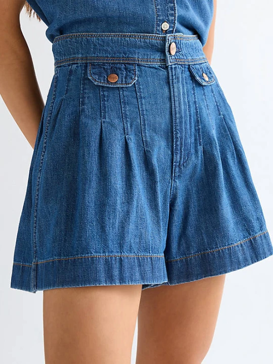 Zdjęcie produktu Wrangler Country Estate Regular Lightweight Short Mystic Tide