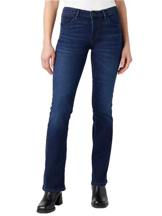Zdjęcie produktu Wrangler Dżinsy - Boot fit - w kolorze granatowym rozmiar: W27 / L30
