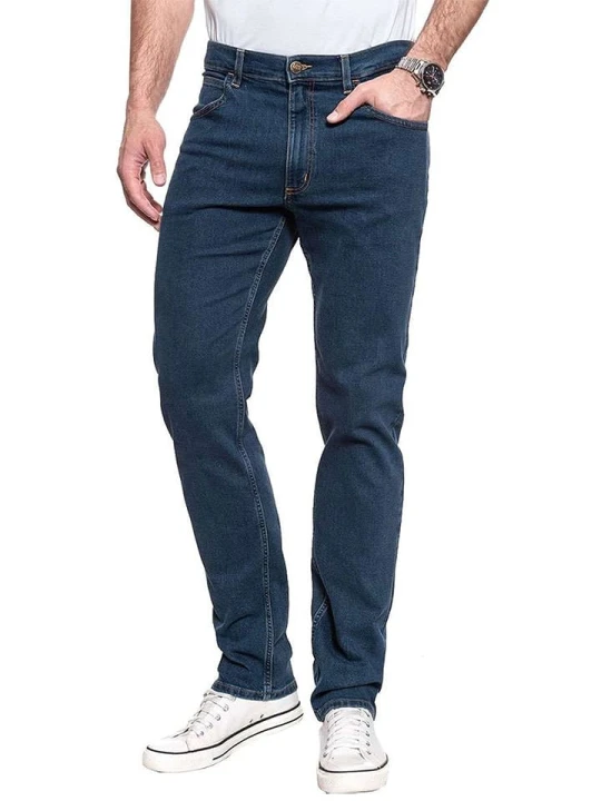 Zdjęcie produktu Wrangler Dżinsy "Brooklyn" - Regular fit - w kolorze granatowym rozmiar: W32 / L30
