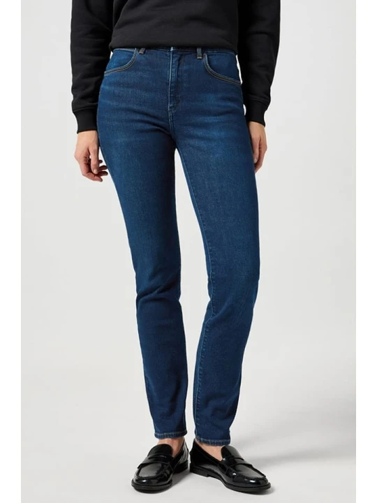 Zdjęcie produktu Wrangler Dżinsy - Comfort fit - w kolorze granatowym rozmiar: W28 / L32