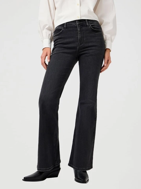 Zdjęcie produktu Wrangler Dżinsy - Flared fit - w kolorze czarnym rozmiar: W32/L34