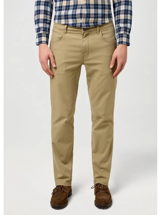 Zdjęcie produktu Wrangler Dżinsy "Greensboro" - Regular fit - w kolorze beżowym rozmiar: W40 / L32