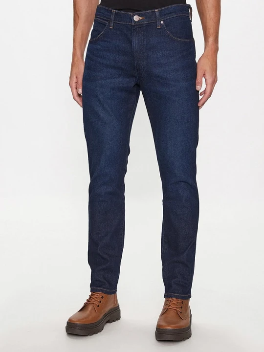 Zdjęcie produktu Wrangler Dżinsy "Larston" - Skinny fit - w kolorze granatowym rozmiar: W33/L34