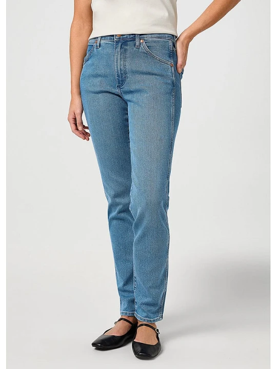 Zdjęcie produktu Wrangler Dżinsy "Piper" - Regular fit - w kolorze niebieskim rozmiar: W28 / L32