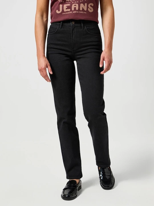 Zdjęcie produktu Wrangler Dżinsy - Regular fit - w kolorze czarnym rozmiar: W30/L32