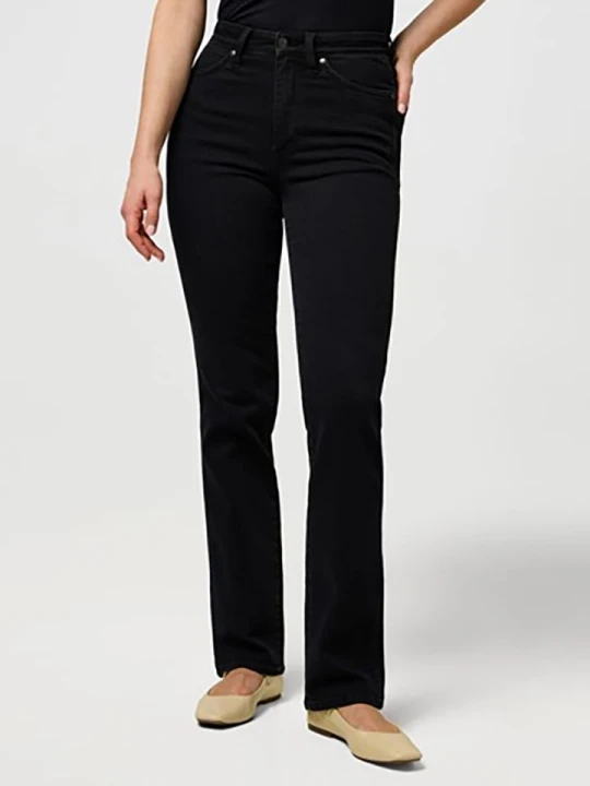 Zdjęcie produktu Wrangler Dżinsy - Regular fit - w kolorze czarnym rozmiar: W28 / L32