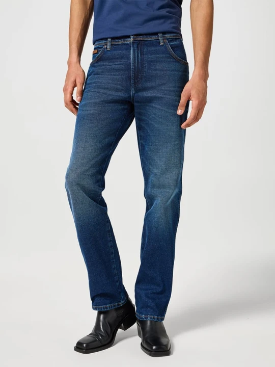 Zdjęcie produktu Wrangler Dżinsy - Regular fit - w kolorze granatowym rozmiar: W31 / L32
