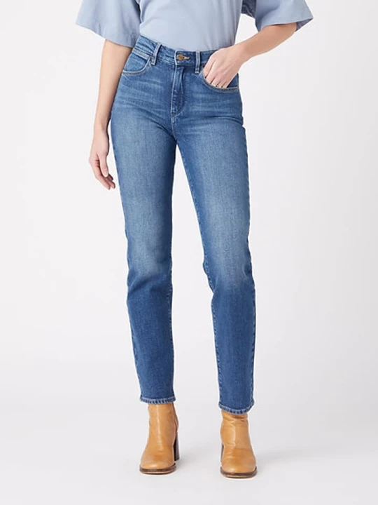 Zdjęcie produktu Wrangler Dżinsy - Regular fit - w kolorze niebieskim rozmiar: W30 / L34