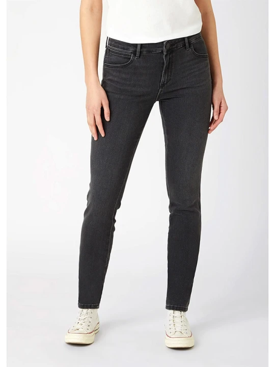 Zdjęcie produktu Wrangler Dżinsy - Slim fit - w kolorze antracytowym rozmiar: W26/L32