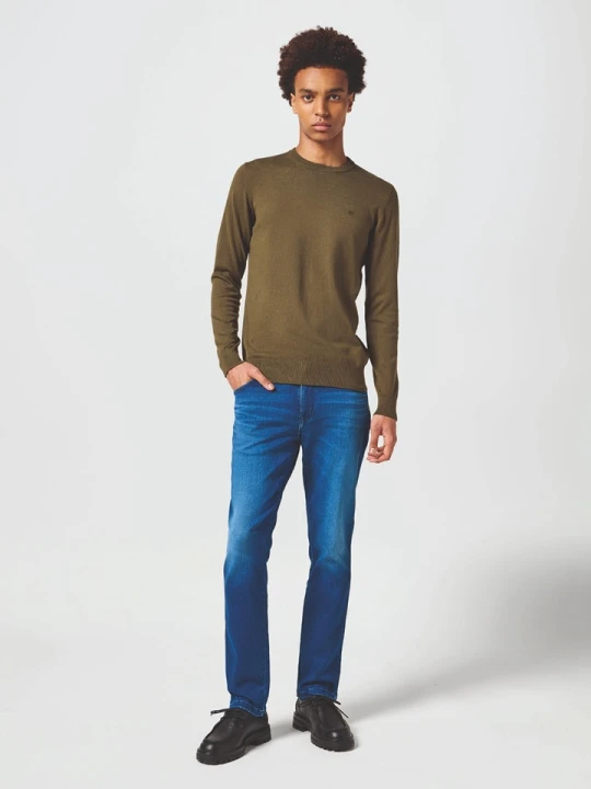 Zdjęcie produktu Wrangler Dżinsy - Slim fit - w kolorze niebieskim rozmiar: W33 / L34
