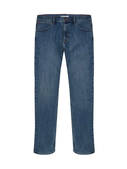 Zdjęcie produktu Wrangler Dżinsy "Streight" - Regular fit - w kolorze niebieskim rozmiar: W36/L34