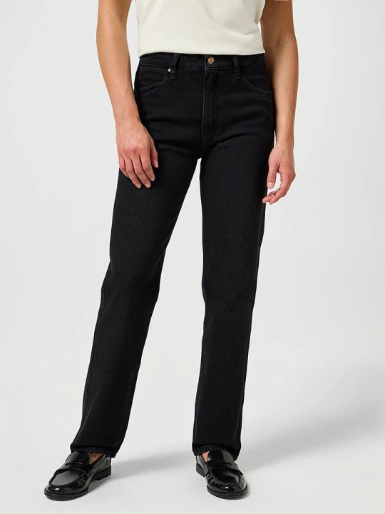 Zdjęcie produktu Wrangler Dżinsy "Sunset" - Regular fit - w kolorze czarnym rozmiar: W33 / L34