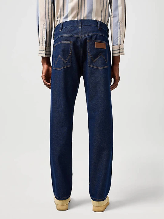 Zdjęcie produktu Wrangler Frontier Non Stretch Relaxed Straight Jean Rinsed Night Size 38 x34