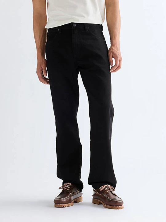 Zdjęcie produktu Wrangler Frontier Relaxed Straight Non Stretch Jean Jet Wash Size 40 x32