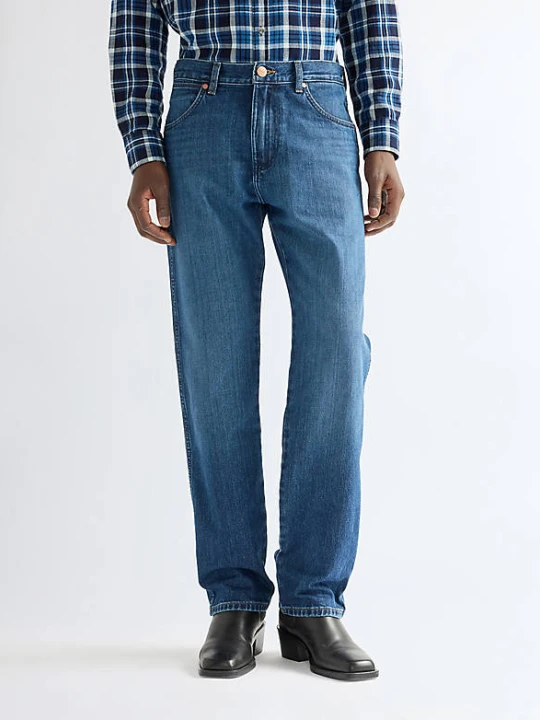 Zdjęcie produktu Wrangler Frontier Relaxed Straight Non Stretch Jean Morning Wash Size 38 x34