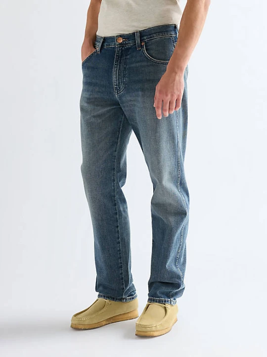 Zdjęcie produktu Wrangler Frontier Relaxed Straight Toughlite Low Stretch Jean Dusk Size 38 x34