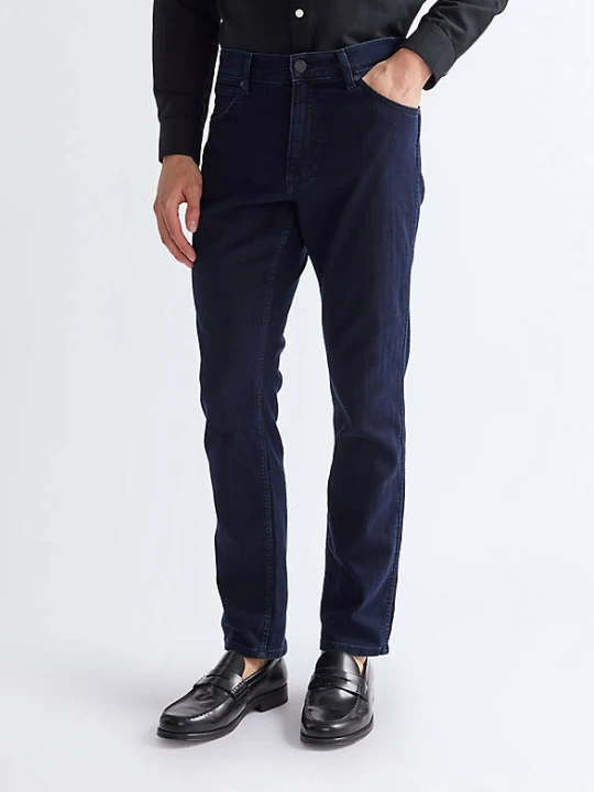 Zdjęcie produktu Wrangler Greensboro Straight Medium Stretch Jean Black Back Size 44 x32