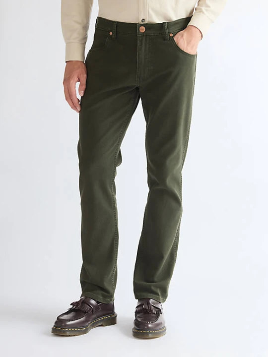 Zdjęcie produktu Wrangler Greensboro Straight Trousers Rosin Size 44 x34