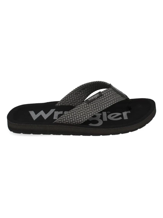 Zdjęcie produktu Wrangler Japonki w kolorze antracytowo-czarnym rozmiar: 45