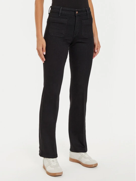 Zdjęcie produktu Wrangler Jeansy 112127840 Czarny Flare Fit
