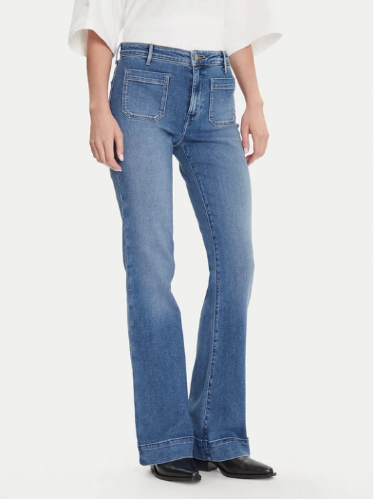 Zdjęcie produktu Wrangler Jeansy 112332419 Niebieski Flare Fit