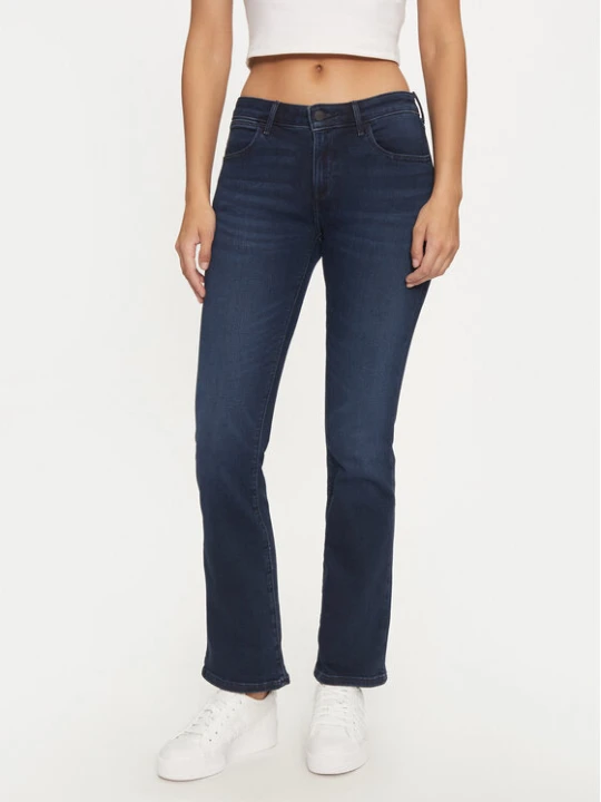 Zdjęcie produktu Wrangler Jeansy 112342797 Granatowy Bootcut Fit